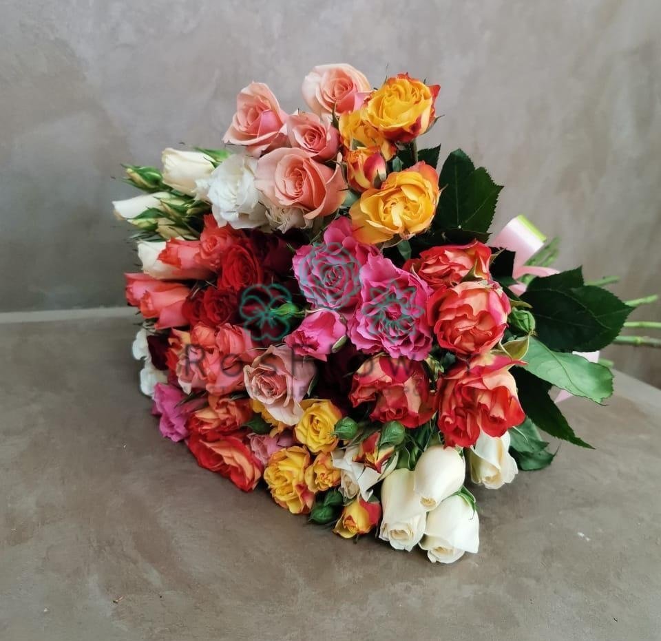 Букет цветов из: Розы в Юбилейном Курской области