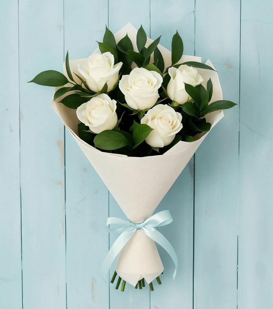 Букет цветов из: Розы в Юбилейном Курской области