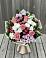 Букет цветов из: Альстромерии, Гвоздики, Розы и Хризантемы в Юбилейном Курской области