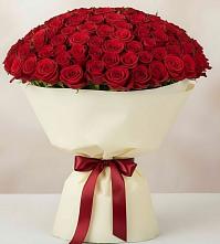 Букет 101 Красная роза Милано в Юбилейном Курской области