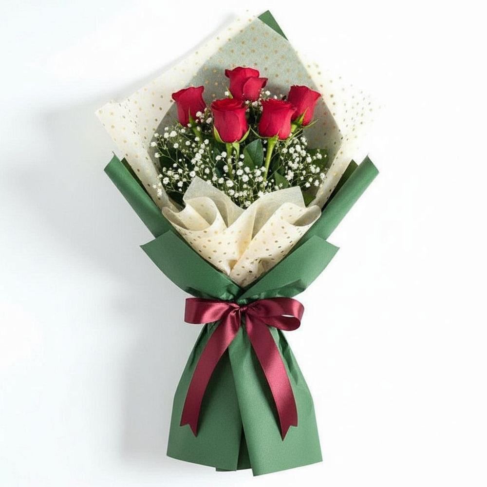 Букет цветов из: Розы в Юбилейном Курской области