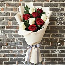 Букет цветов из:  Розы в Юбилейном Курской области