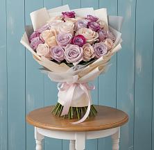 Букет цветов из:  Розы в Юбилейном Курской области