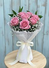 Букет цветов из:  Розы #REPLACE_PRED# Юбилейном Курской области