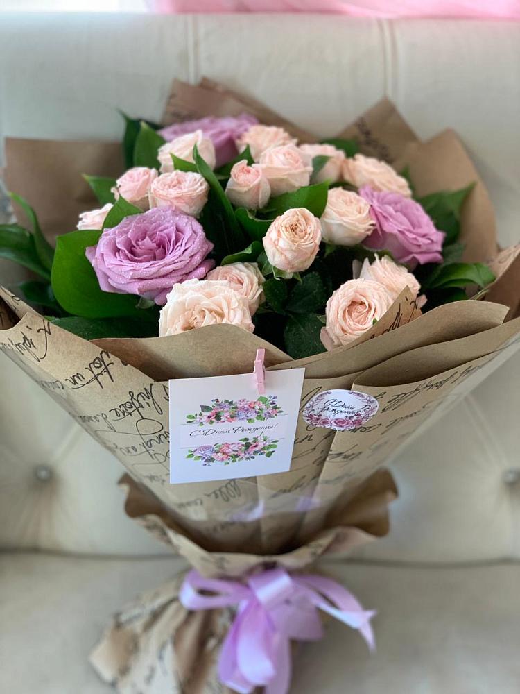 Букет цветов из: Розы в Юбилейном Курской области