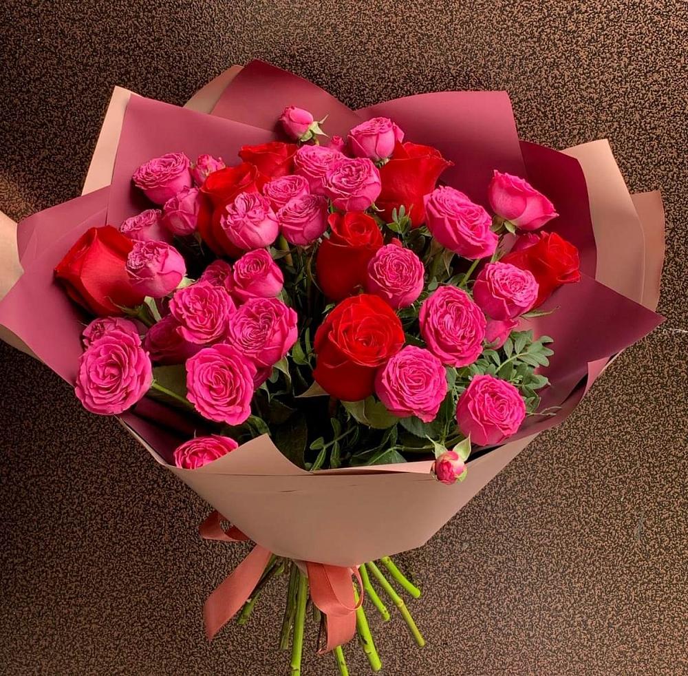 Букет В объятьях нежности в Юбилейном Курской области