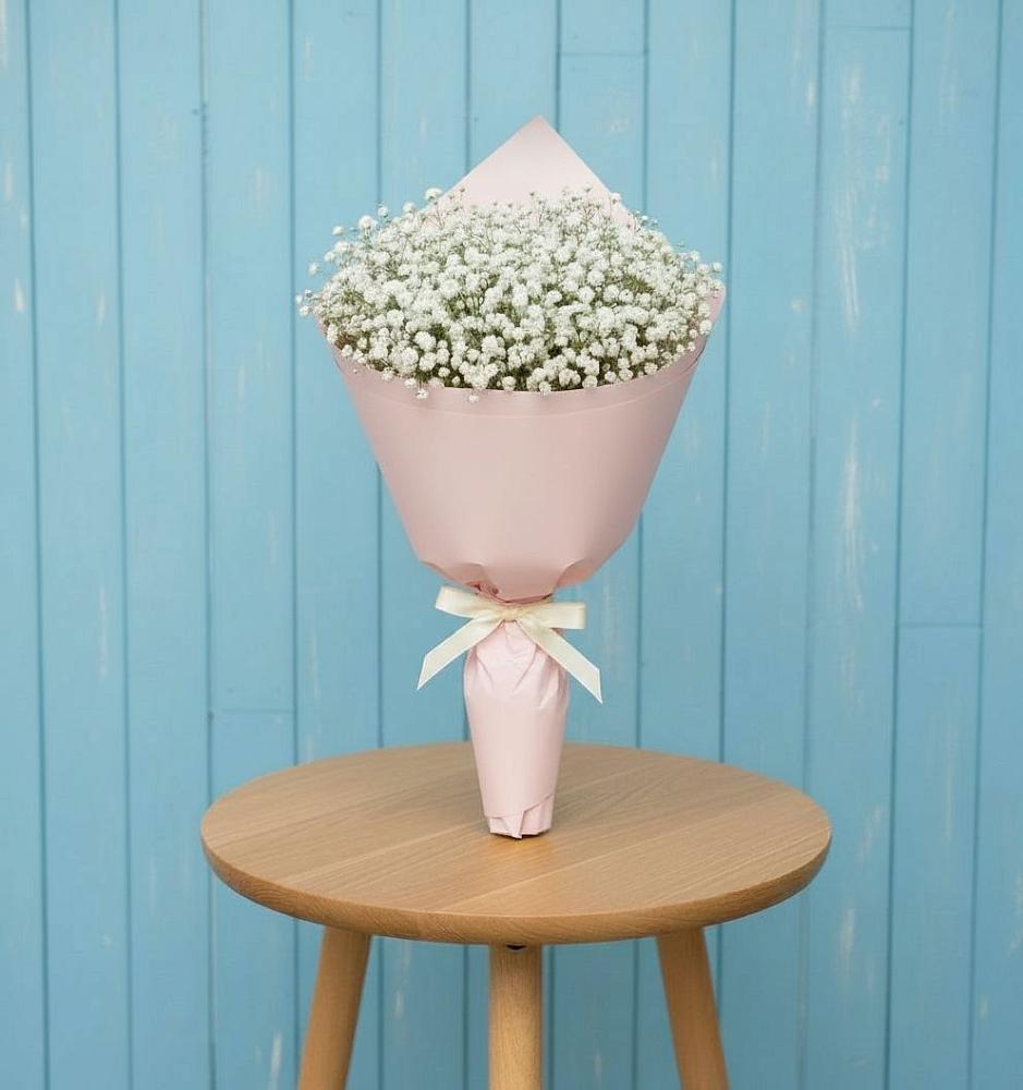 Букет цветов из: Гипсофила в Юбилейном Курской области