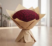 Букет 101 Красная роза в Юбилейном Курской области
