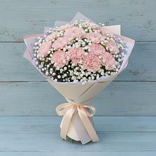 Букет цветов из:  Гвоздики в Юбилейном Курской области