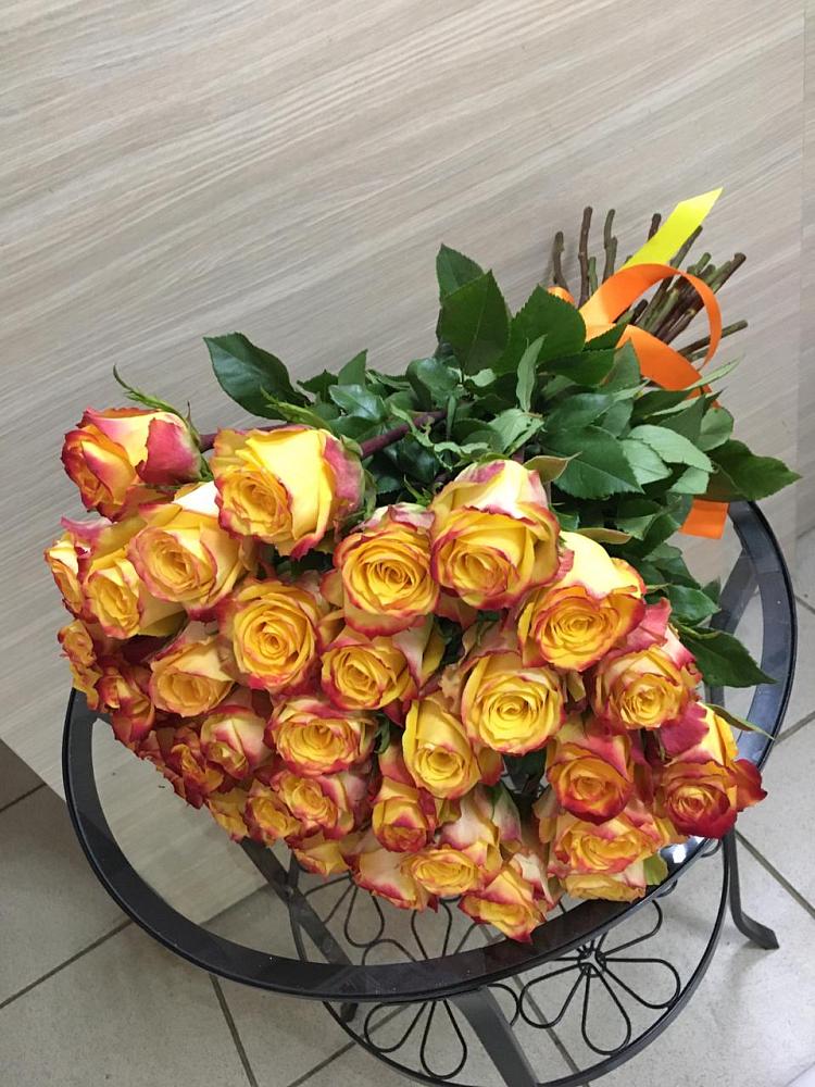 Букет Желтые розы в Юбилейном Курской области