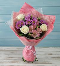 Букет цветов из:  Герберы в Юбилейном Курской области