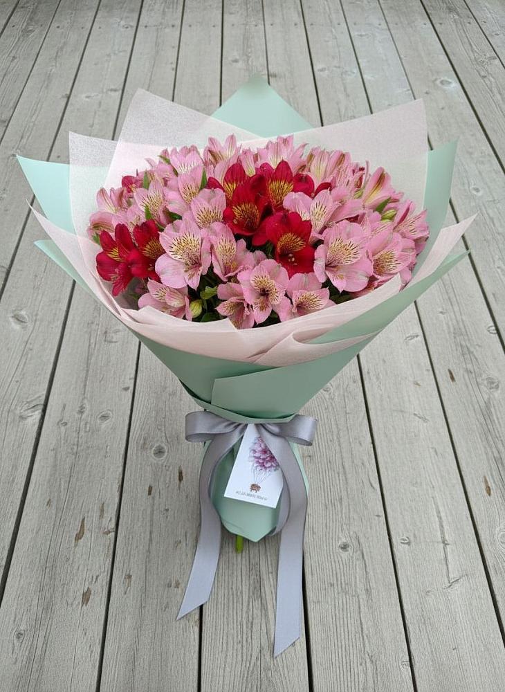 Букет цветов из: Альстромерии в Юбилейном Курской области