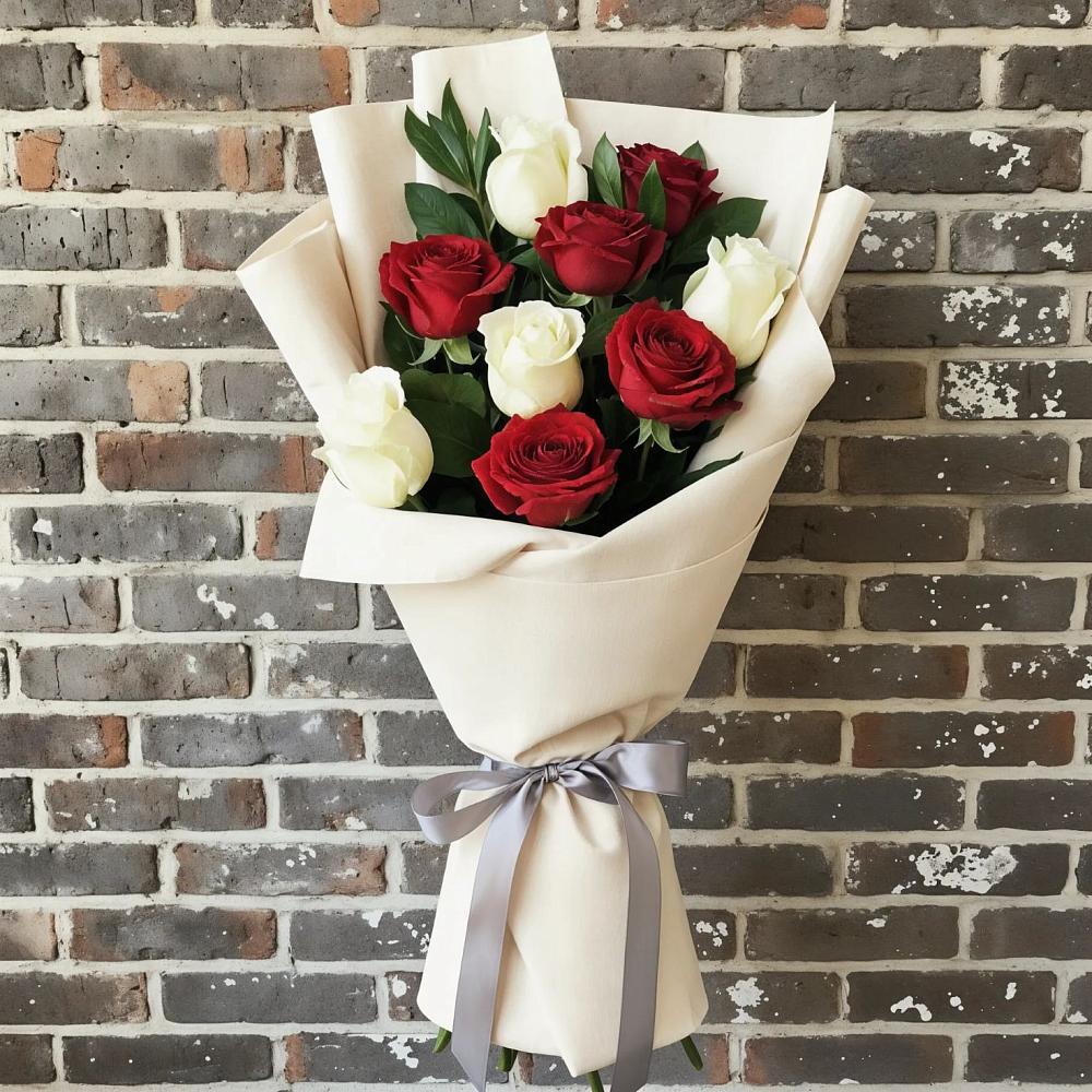 Букет цветов из: Розы в Юбилейном Курской области