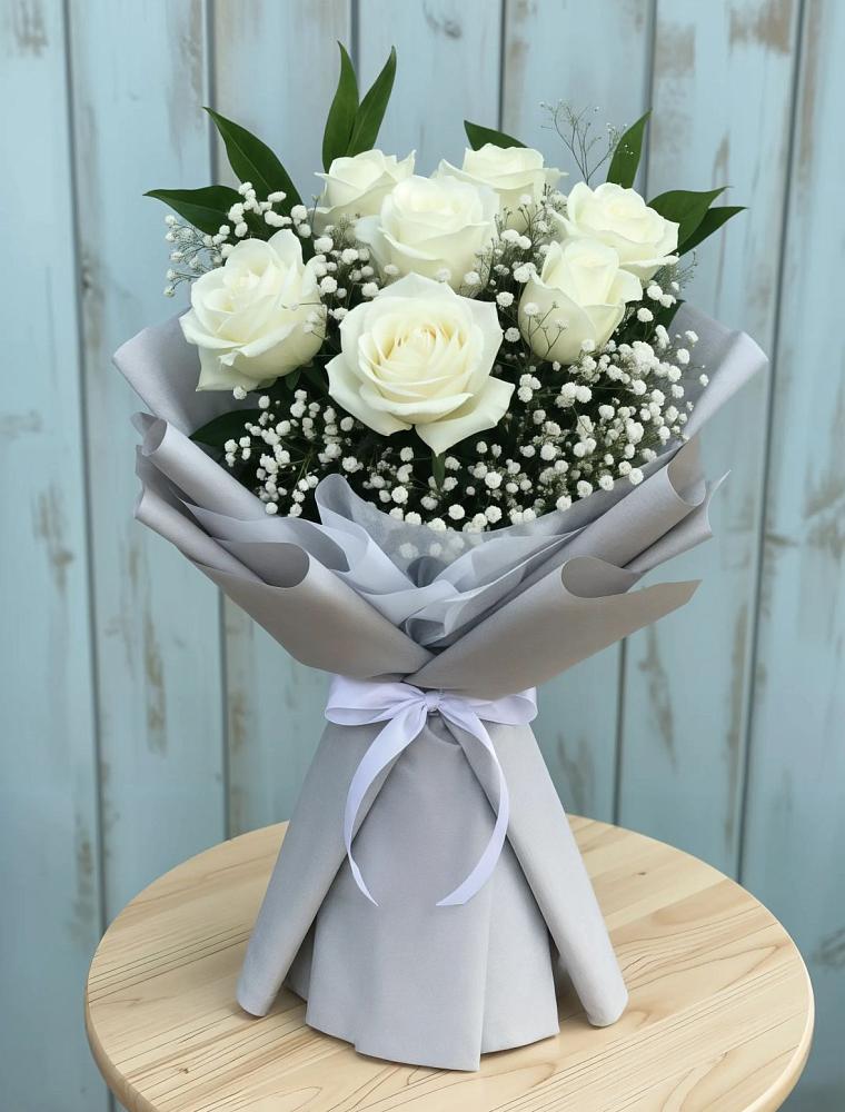 Букет цветов из: Розы в Юбилейном Курской области