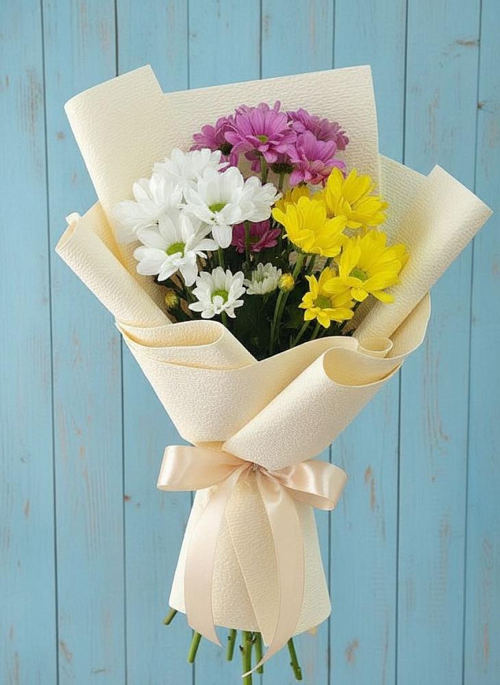 Букет цветов из: Хризантемы в Юбилейном Курской области