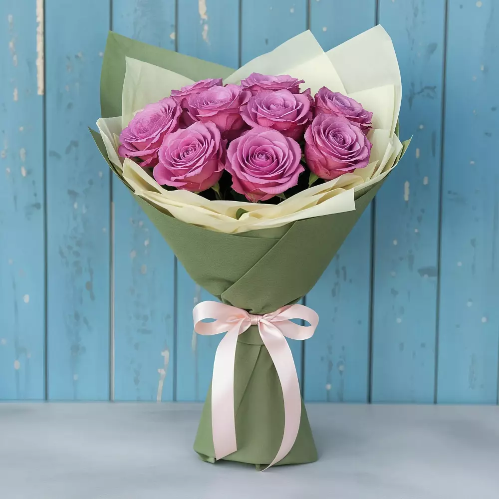 Букет Розы Фёрст Леди в Юбилейном Курской области