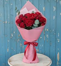 Букет цветов из:  Розы в Юбилейном Курской области