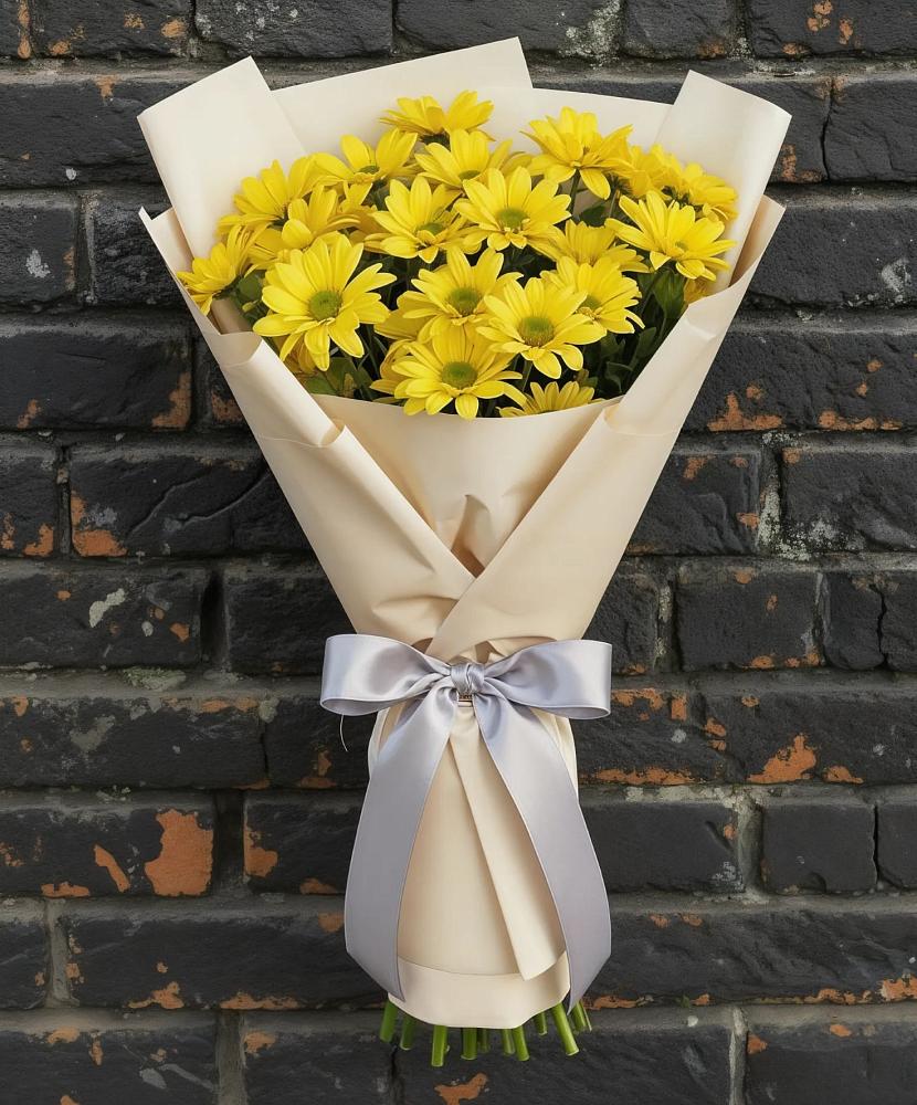 Букет цветов из: Хризантемы в Юбилейном Курской области