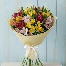 Букет цветов из:  Альстромерии #REPLACE_PRED# Юбилейном Курской области