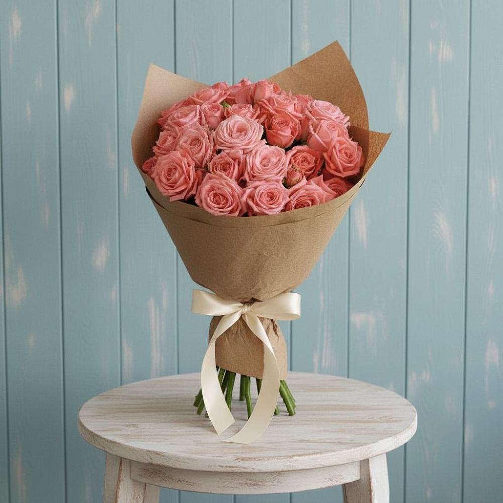 Букет цветов из: Розы в Юбилейном Курской области