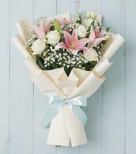 Букет цветов из:  Лилии в Юбилейном Курской области