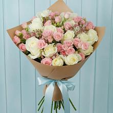 Букет цветов из:  Розы в Юбилейном Курской области
